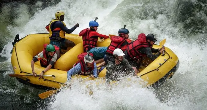 White‑Water Rafting on the Zambezi (Below the Falls)